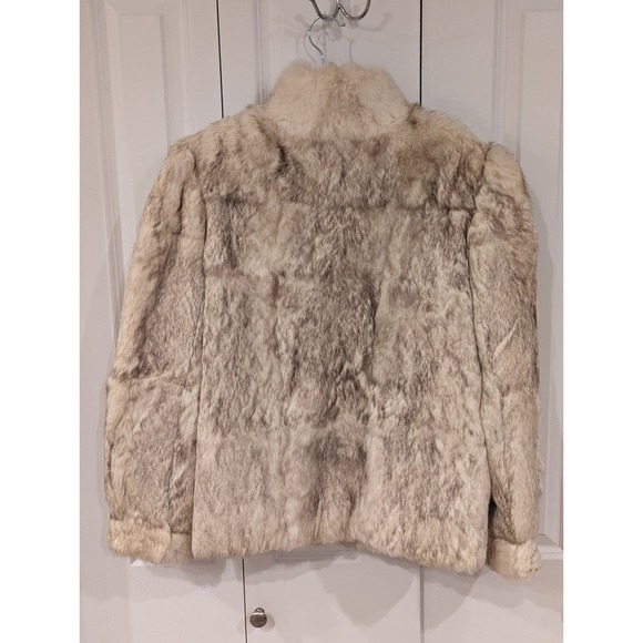 Gorgeous Rabbit Fur Coat Size Medium.  Impeccable condition - Picture 2 of 12